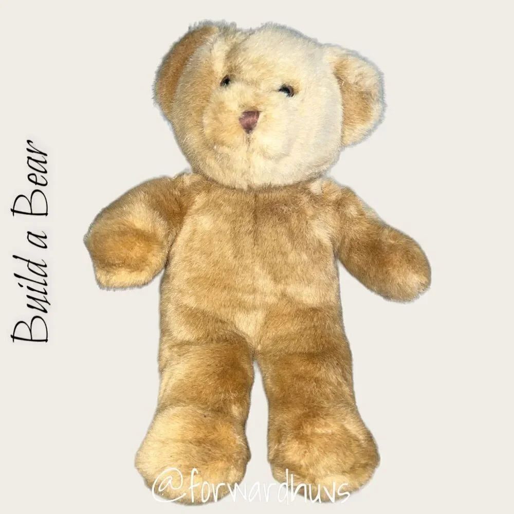Classic Build-A-Bear Teddy Bear - Light Brown